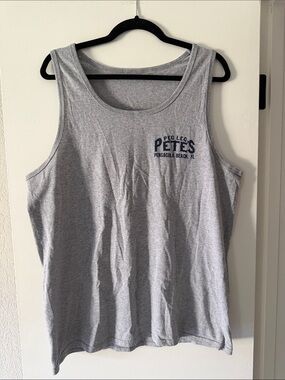 Gray Tank Top - Peg Leg Pete’s Pensacola Beach